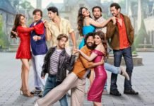 Mastiii 4 Movie Review – A Wild, Pun-Loaded Comedy Ride Returns With Full Madness Mastiii 4 movie review featured image showing the main cast of the Bollywood comedy film