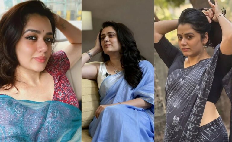 Who Is Girija Oak? The Viral ‘Blue Saree’ Sensation Taking India by Storm